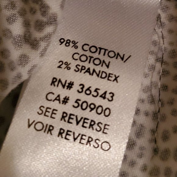 Calvin Klein Black & White Shirt Size L - Picture 9 of 12